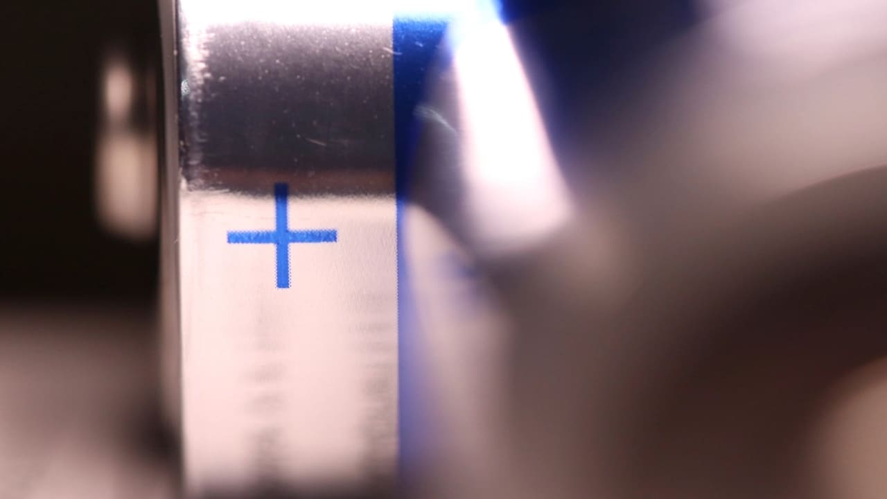 Detalle de celdas de batería para almacenamiento de energía